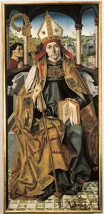 Retrato de Saint Louis de Toulouse de Master of San Ildefonso