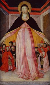 Madona da Misericórdia de Master of San Miniato