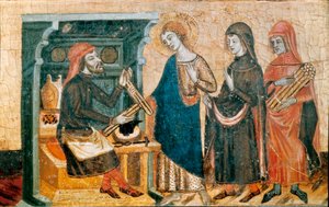 Altareiro dos Santos João, Mestre de Santa Coloma de Queralt, c. 1356 (tempera e folha de ouro sobre madeira) de Master of Santa Coloma de Queralt