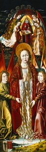 A Assunção das Madalenas; e a Anunciação de Master of Santa Maria de la