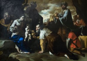 A adoração dos Magos de Master of the Annunciation to the Shepherds