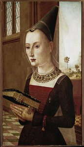 Retrato de Maria Bonciani (óleo sobre madeira