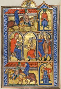 Adoração dos Magos de Master of the Berthold Sacramentary