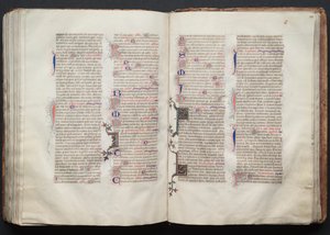 O Missal Gotha: Fol. 131v, Texto, c. 1375. de Master of the Boqueteaux