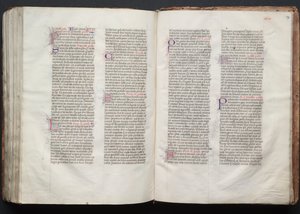 O Missal Gotha: Fol. 146v, Texto, c. 1375. de Master of the Boqueteaux