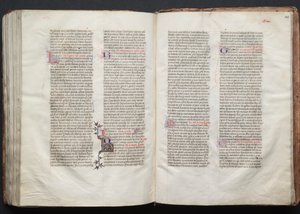 O Missal Gotha: Fol. 147v, Texto, c. 1375. de Master of the Boqueteaux