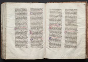 O Missal Gotha: Fol. 148v, Texto, c. 1375. de Master of the Boqueteaux