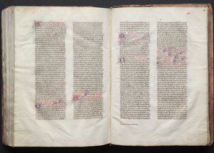 O Missal Gotha: Fol. 152r, Texto, c. 1375. de Master of the Boqueteaux