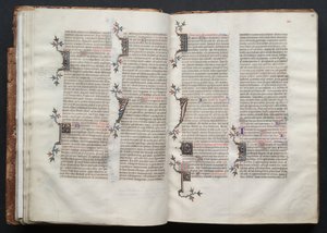 O Missal Gotha: Fol. 23r, Texto, c. 1375.