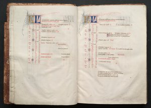 O Missal Gotha: Fol. 6r, Texto, c. 1375. de Master of the Boqueteaux