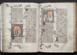 O Missal Gotha: Fol. 82v, The Trinity, c. 1375.