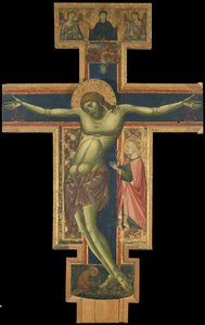 Crucifixo de Master of the Borgo Crucifix