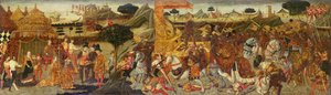 A Batalha de Issus de Master of the Brucianesi
