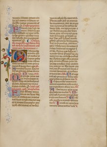 Inicial O: São Lourenço de Master of the Brussels Initials