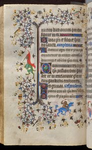 Horas de Carlos o Nobre, rei de Navarra (1361-1425): fol. 171v, Texto de Master of the Brussels Initials and Associates