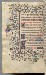 Horas de Carlos o Nobre, rei de Navarra (1361-1425): fol. 278v, Texto de Master of the Brussels Initials and Associates