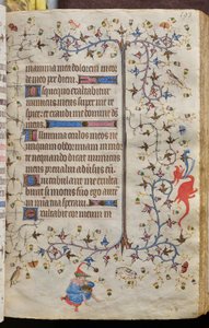 Horas de Carlos o Nobre, rei de Navarra (1361-1425): fol. 97r, Texto de Master of the Brussels Initials and Associates