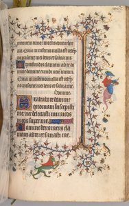 Horas de Carlos Nobre, rei de Navarra 1361-1425: fol. 228r, Texto, c. 1405 de Master of the Brussels Initials and Associates
