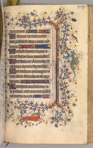 Horas de Carlos Nobre, rei de Navarra 1361-1425: fol. 229r, Texto, c. 1405 de Master of the Brussels Initials and Associates