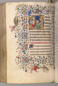 Horas de Carlos Nobre, rei de Navarra 1361-1425, fol. 280v, SS. Jó e Eustace, c. 1405