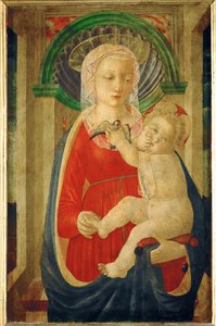 Nossa Senhora e o menino com um pintassilgo ...