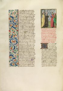Duque Guilherme de Gelders e Ricardo II de Master of the Copenhagen Caesar