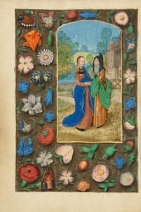 A visita de Master of the Dresden Prayer Book