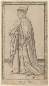 Doxe (Doge) de Master of the E Series Tarocchi
