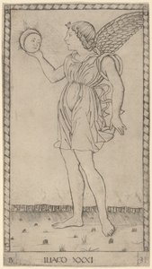 Iliaco (Gênio do Sol) de Master of the E Series Tarocchi