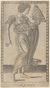 Loica (Lógica) de Master of the E Series Tarocchi