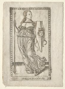Filosofia (do Tarocchi, série C: Liberal Arts, #28) de Master of the E Series Tarocchi