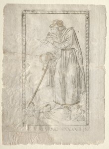Saturno (do Tarocchi, série A: Firmamentos do Universo, #47) de Master of the E Series Tarocchi