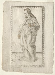 Temperança (do Tarocchi, série B: Princípios e Virtudes Cósmicos, #34) de Master of the E Series Tarocchi