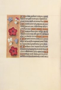 Horas da rainha Isabel, a católica, rainha da Espanha: Fol. 101v, c. 1500. de Master of the First Prayerbook of Maximillian