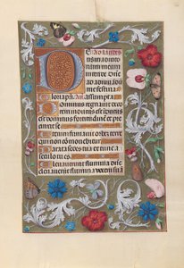 Horas da rainha Isabel, a católica, rainha da Espanha: Fol. 116r, c. 1500. de Master of the First Prayerbook of Maximillian