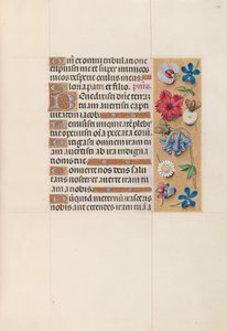 Horas da rainha Isabel, a católica, rainha da Espanha: Fol. 128r, c. 1500. de Master of the First Prayerbook of Maximillian