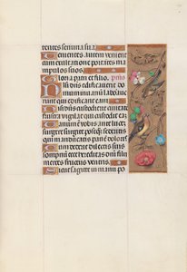 Horas da Rainha Isabel, a Católica, Rainha da Espanha: Fol. 143r, c. 1500. de Master of the First Prayerbook of Maximillian