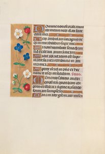 Horas da rainha Isabel, a católica, rainha da Espanha: Fol. 156v, c. 1500. de Master of the First Prayerbook of Maximillian