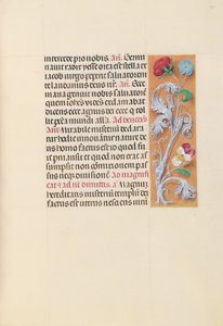 Horas da rainha Isabel, a católica, rainha da Espanha: Fol. 166r, c. 1500. de Master of the First Prayerbook of Maximillian