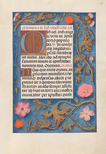 Horas da rainha Isabel, a católica, rainha da Espanha: Fol. 168r, c. 1500. de Master of the First Prayerbook of Maximillian