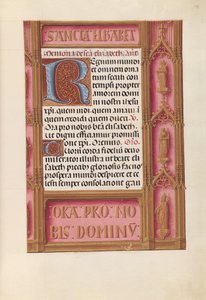 Horas da rainha Isabel, a católica, rainha da Espanha: Fol. 198r, c. 1500. de Master of the First Prayerbook of Maximillian
