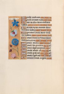Horas da rainha Isabel, a católica, rainha da Espanha: Fol. 210v, c. 1500. de Master of the First Prayerbook of Maximillian