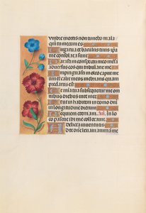 Horas da rainha Isabel, a católica, rainha da Espanha: Fol. 233v, c. 1500. de Master of the First Prayerbook of Maximillian