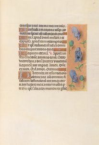 Horas da rainha Isabel, a católica, rainha da Espanha: Fol. 256r, c. 1500. de Master of the First Prayerbook of Maximillian