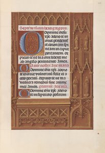 Horas da rainha Isabel, a católica, rainha da Espanha: Fol. 265r, c. 1500.