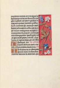 Horas da rainha Isabel, a católica, rainha da Espanha: Fol. 29r, c. 1500. de Master of the First Prayerbook of Maximillian