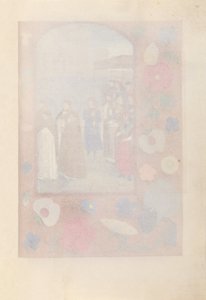 Horas da rainha Isabel, a católica, rainha da Espanha: Fol. 43r, c. 1500. de Master of the First Prayerbook of Maximillian