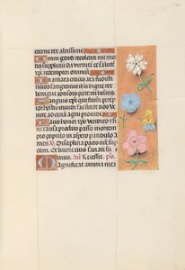 Horas da rainha Isabel, a católica, rainha da Espanha: Fol. 75r, c. 1500. de Master of the First Prayerbook of Maximillian