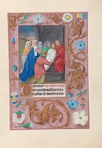 Horas da rainha Isabel, a católica, rainha da Espanha: Fol. 77r, sepultamento, c. 1500. de Master of the First Prayerbook of Maximillian