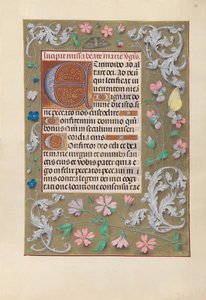 Horas da rainha Isabel, a católica, rainha da Espanha: Fol. 88r, c. 1500. de Master of the First Prayerbook of Maximillian